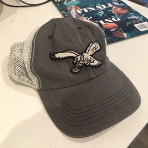 Eagles Hat - OSFA - Grey/Cream
